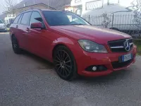 Usata Mercedes C200 Avantgarde 136 CV (100 kW) 2013 Rosso Station wagon