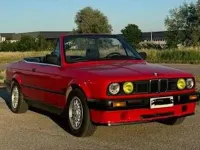 Usata BMW 318 Cabriolet 113 CV (83 kW) 1992 Rosso Cabrio