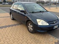Usata Honda Civic 75 CV (55 kW) 2002 Blu Berlina