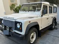 Usata Land Rover Defender 122 CV (89 kW) 2009 Bianco Cabrio
