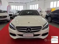 Usata Mercedes C220 Premium 170 CV (125 kW) 2014 Bianco Station wagon