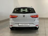 Usata Seat Leon ST Style 116 CV (85 kW) 2020 Bianco Station wagon