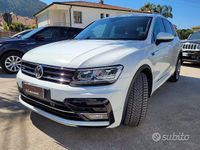 Usata VW Tiguan R-line 150 CV (110 kW) 2019 Bianco SUV