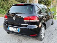 Usata VW Golf VI 110 CV (80 kW) 2009 Nero Utilitaria