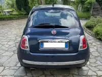 Usata Fiat 500 Lounge 69 CV (50 kW) 2013 Blu Utilitaria