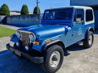 Usata Jeep CJ 66 CV (48 kW) 1983 Blu Cabrio