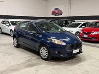Usata Ford Fiesta Titanium 75 CV (55 kW) 2017 Blu Berlina