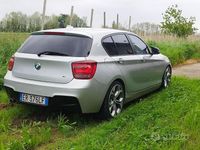 Usata BMW 120 M Sport 184 CV (135 kW) 2014 Grigio Utilitaria