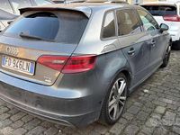 Usata Audi A3 S-Line 150 CV (110 kW) 2017 Grigio Berlina