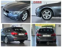 Usata BMW 316 Sport Line 116 CV (85 kW) 2016 Grigio Station wagon
