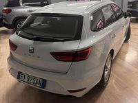Usata Seat Leon 115 CV (84 kW) 2018 Bianco Station wagon