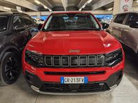Usata Jeep Avenger Altitude 100 CV (73 kW) 2024 Rosso SUV