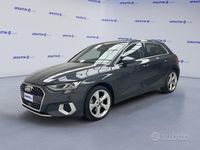 Usata Audi A3 Advanced 116 CV (85 kW) 2020 Grigio Berlina
