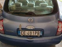 Usata Nissan Micra Acenta 80 CV (58 kW) 2003 Blu/azzurro Berlina