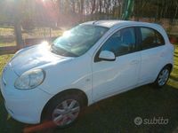Usata Nissan Micra 80 CV (58 kW) 2011 Bianco Utilitaria