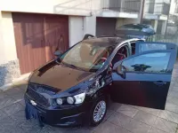 Usata Chevrolet Aveo LS 86 CV (63 kW) 2013 Nero Berlina