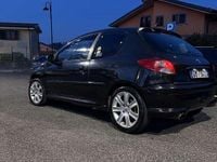 Usata Peugeot 206 109 CV (80 kW) 2007 Nero Berlina