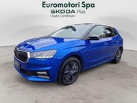 Usata Skoda Fabia Style 95 CV (69 kW) 2023 Blu/azzurro Berlina