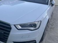 Usata Audi A3 Attraction 110 CV (80 kW) 2015 Bianco Berlina
