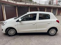 Usata Mitsubishi Space Star Invite 71 CV (52 kW) 2016 Bianco Utilitaria