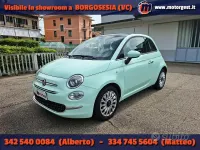 Używany Fiat 500 Lounge 95 KM (69 kW) 2017 Zielony Hatchback