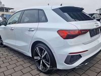 Usata Audi A3 S-Line 200 CV (147 kW) 2021 Bianco Berlina
