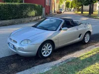Usata MG F 120 CV (88 kW) 2000 Argento Cabrio