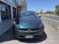 Usata Opel Corsa 90 CV (66 kW) 2015 Verde bottiglia Berlina