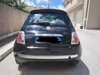 Usata Fiat 500 75 CV (55 kW) 2009 Nero Cabrio