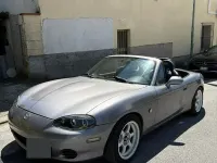 Usata Mazda MX5 146 CV (107 kW) 2004 Grigio Cabrio