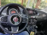 Usata Fiat 500 Lounge 69 CV (50 kW) 2018 Nero Berlina