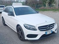 Usata Mercedes C220 Premium Plus 177 CV (130 kW) 2016 Bianco Station wagon