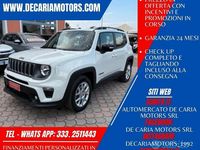 Usata Jeep Renegade Limited 130 CV (95 kW) 2022 Bianco SUV