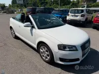 Usata Audi A3 Cabriolet Attraction 140 CV (102 kW) 2008 Bianco Cabrio