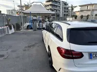 Usata Mercedes C220 Premium 194 CV (142 kW) 2021 Bianco Station wagon