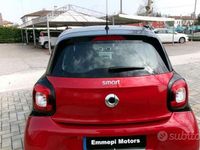 Usata Smart ForFour Passion 71 CV (52 kW) 2015 Grigio Utilitaria