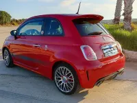 Usata Abarth 595 Turismo 159 CV (116 kW) 2015 Rosso Utilitaria