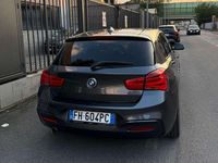 Usata BMW 118 Sport Line 150 CV (110 kW) 2017 Grigio Utilitaria