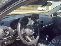 Usata Audi A3 116 CV (85 kW) 2018 Nero Berlina