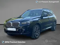 Usata BMW X3 M Sport 190 CV (139 kW) 2022 Nero / pastello SUV
