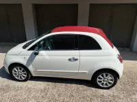 Usata Fiat 500C 69 CV (50 kW) 2012 Bianco Cabrio