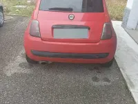 Usado Fiat 500 69 CV (50 kW) 2008 Rojo Berlina