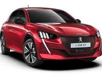 Usata Peugeot e-208 Allure 56 kW (77 CV) 2023 Rosso Utilitaria