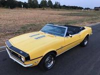 Usata Chevrolet Camaro 254 CV (186 kW) 1968 Giallo Cabrio