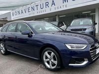 Usata Audi A4 Advanced Plus 163 CV (119 kW) 2023 Blu/azzurro Station wagon