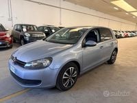 Usata VW Golf VI Trendline 104 CV (76 kW) 2009 Blu Utilitaria