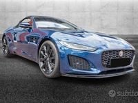 Usata Jaguar F-Type R-Dynamic 300 CV (220 kW) 2021 Blu/azzurro Cabrio