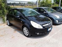 Usata Opel Corsa Enjoy 80 CV (58 kW) 2009 Nero Berlina