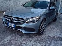 Usata Mercedes C220 170 CV (125 kW) 2015 Grigio Station wagon