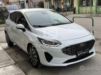 Usata Ford Fiesta Titanium 75 CV (55 kW) 2022 Bianco Utilitaria